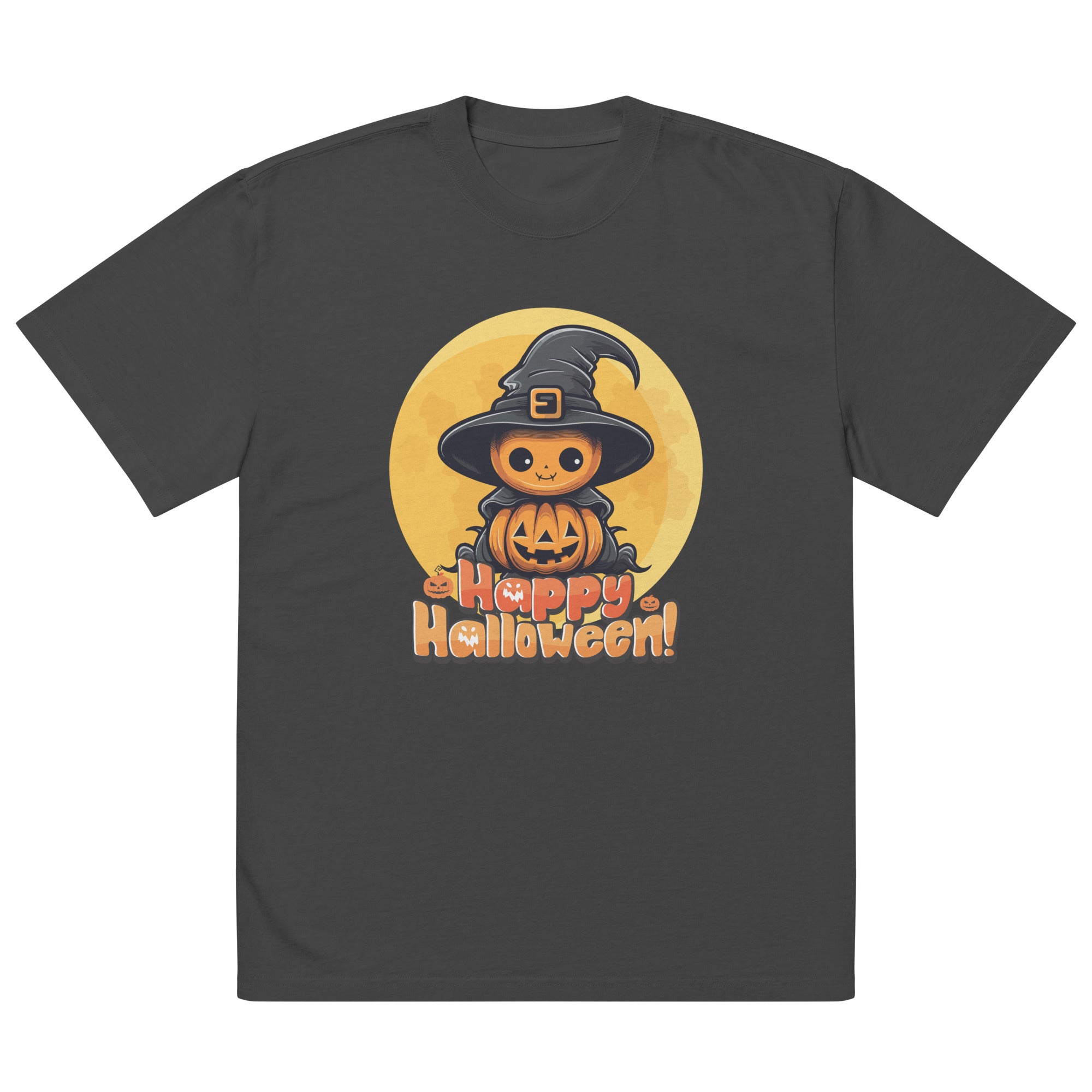 929™ Happy Halloween Men Oversized faded t-shirt