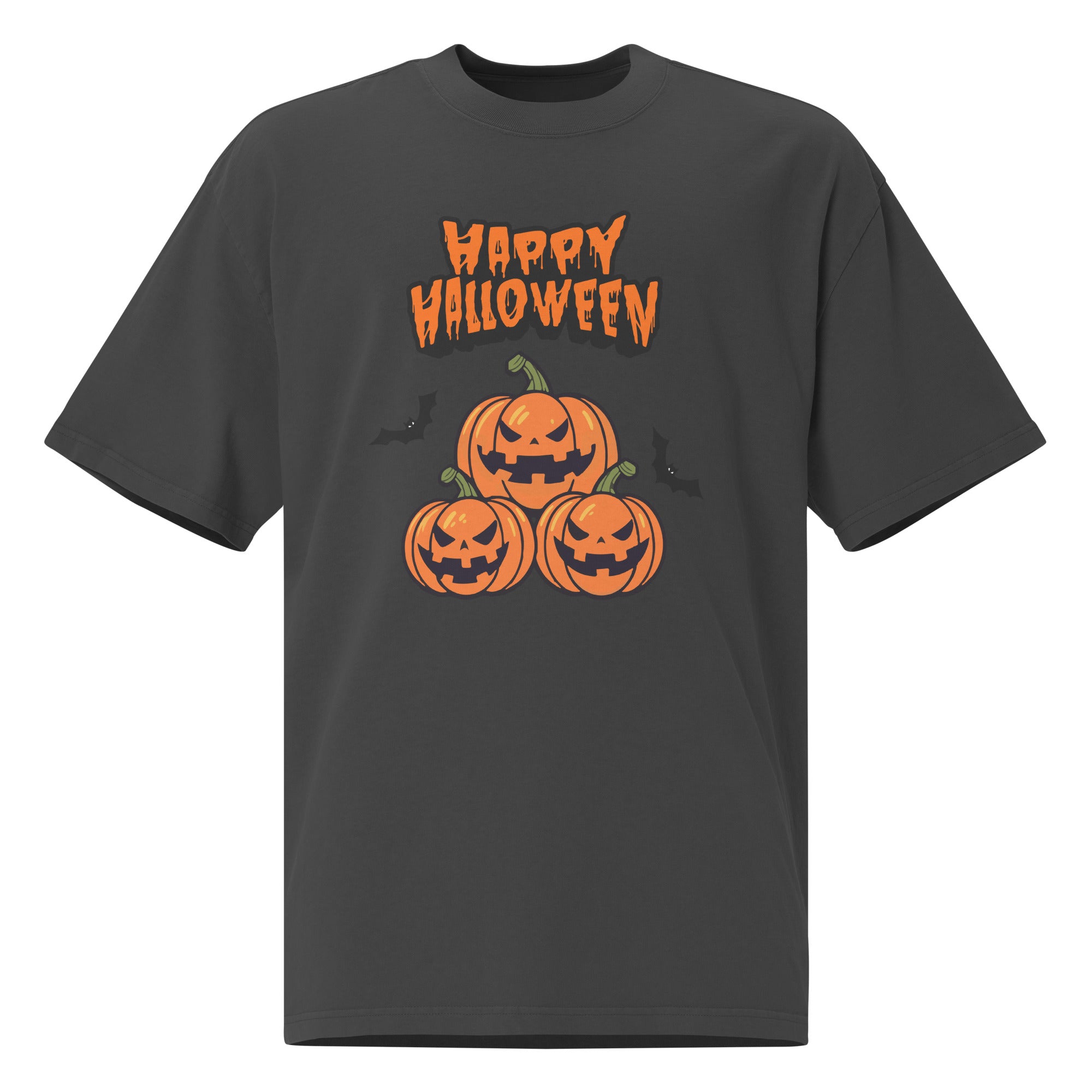 929™ Happy Halloween Women Oversized faded t-shirt