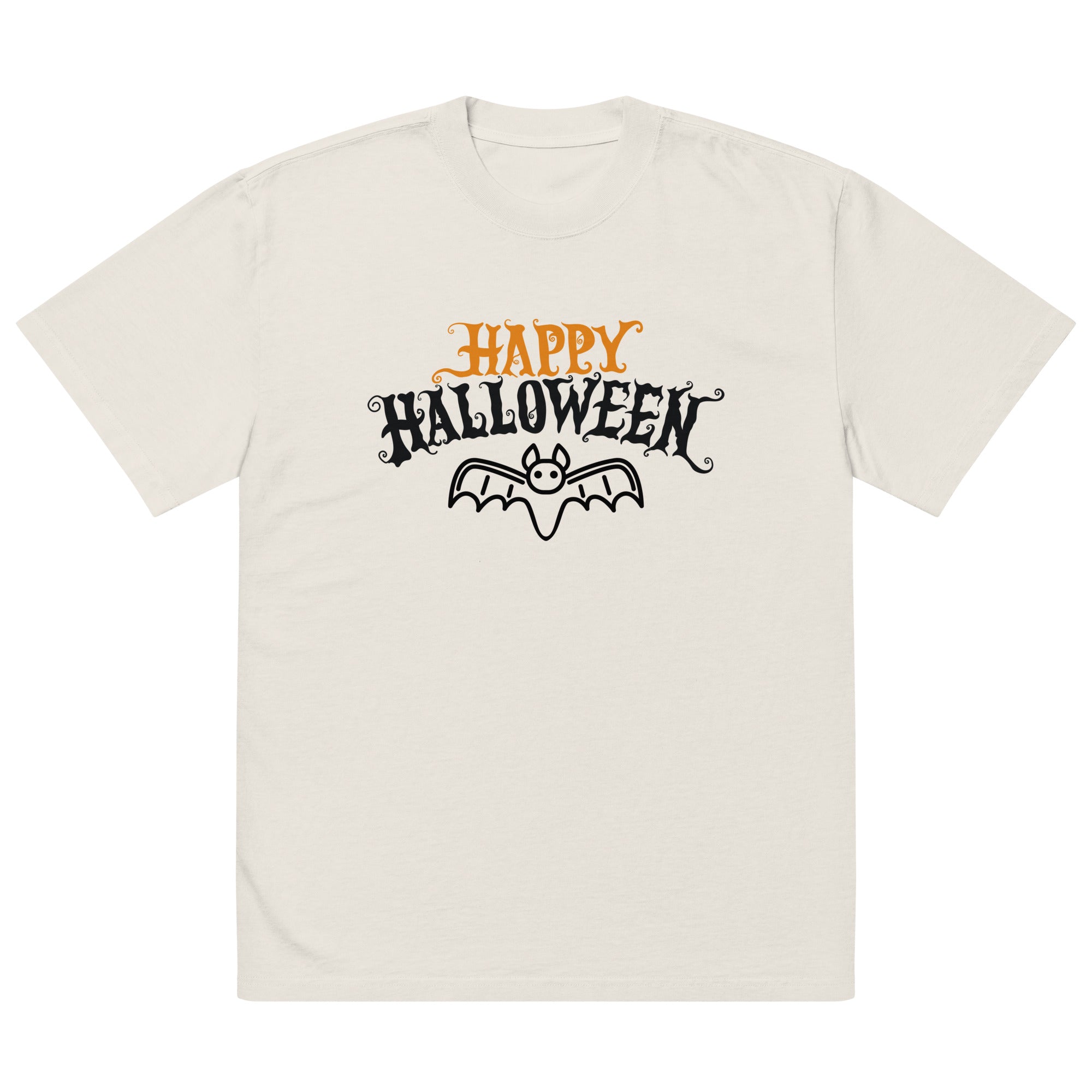 929™ Happy Halloween Men Oversized faded t-shirt