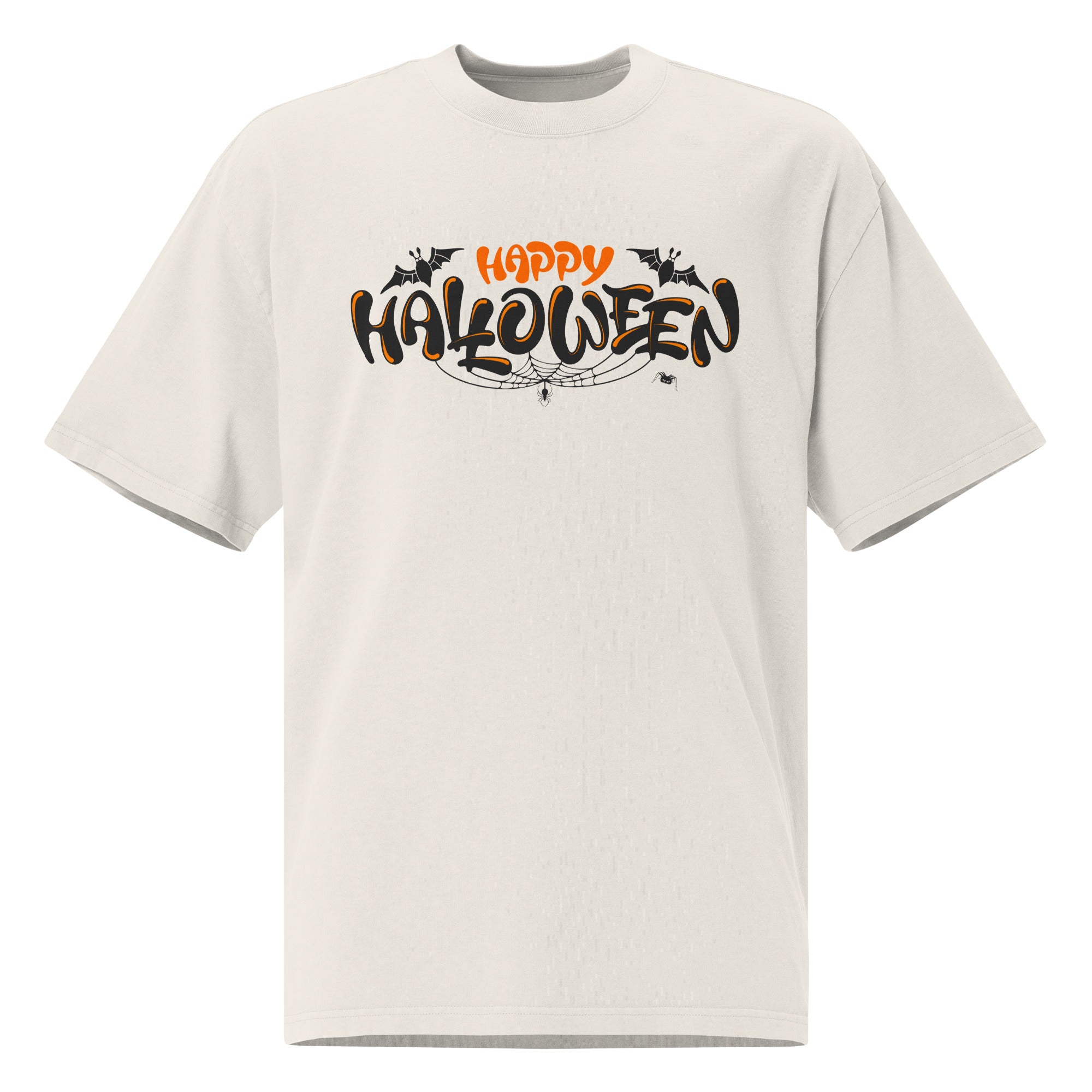 929™ Happy Halloween Women Oversized faded t-shirt