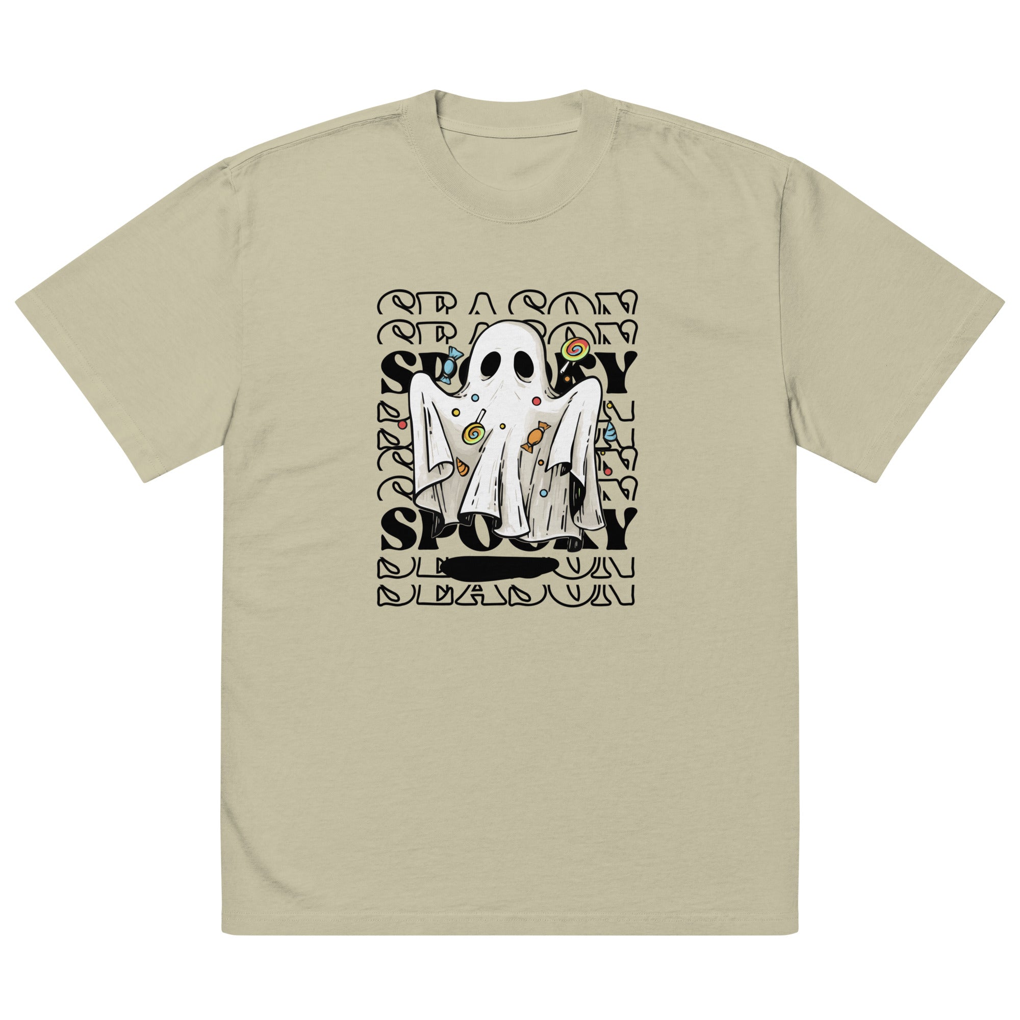 929™ Spooky Men Oversized faded t-shirt