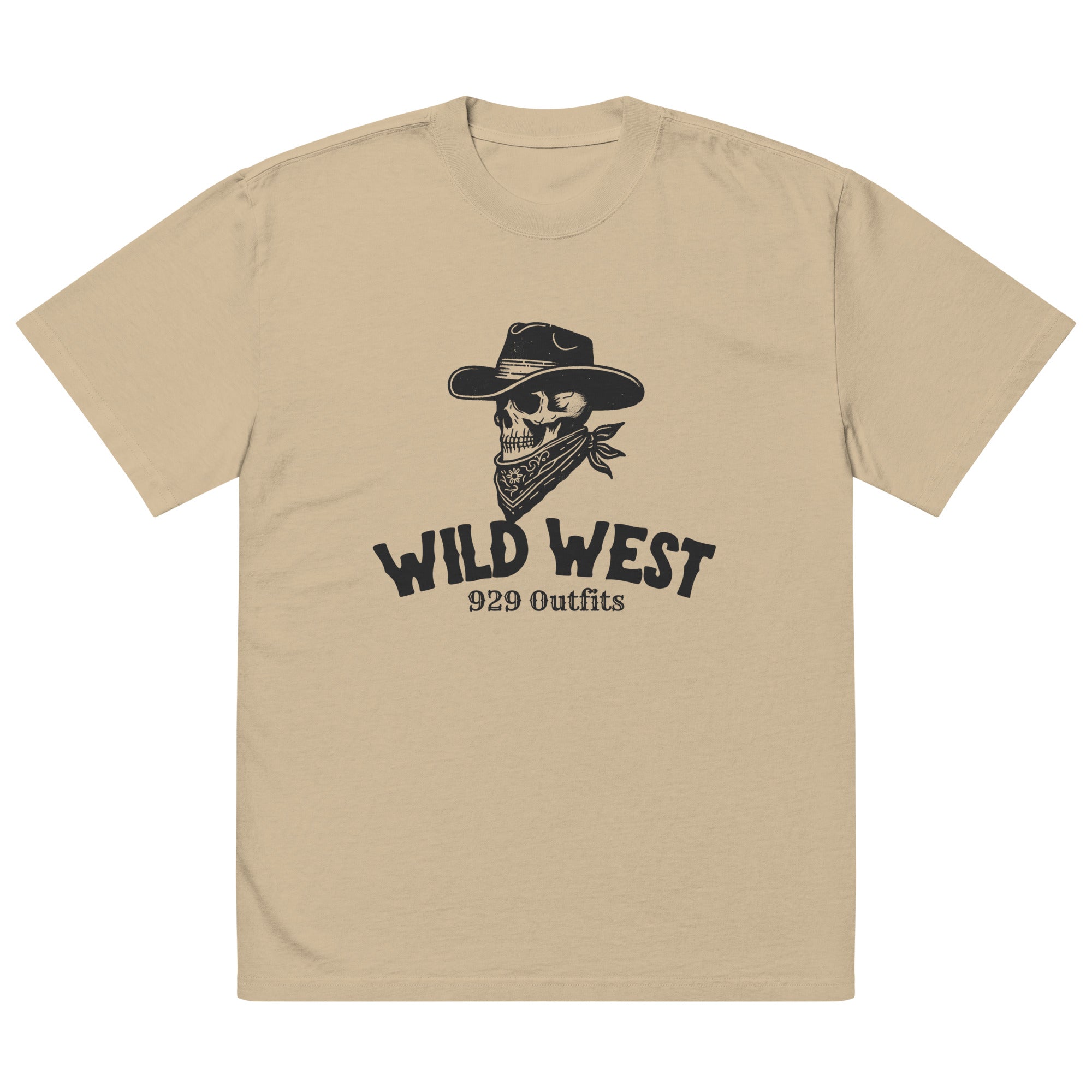 929™  Wild West Men Oversized faded t-shirt