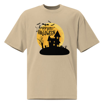 929™ Happy Halloween Women Oversized faded t-shirt