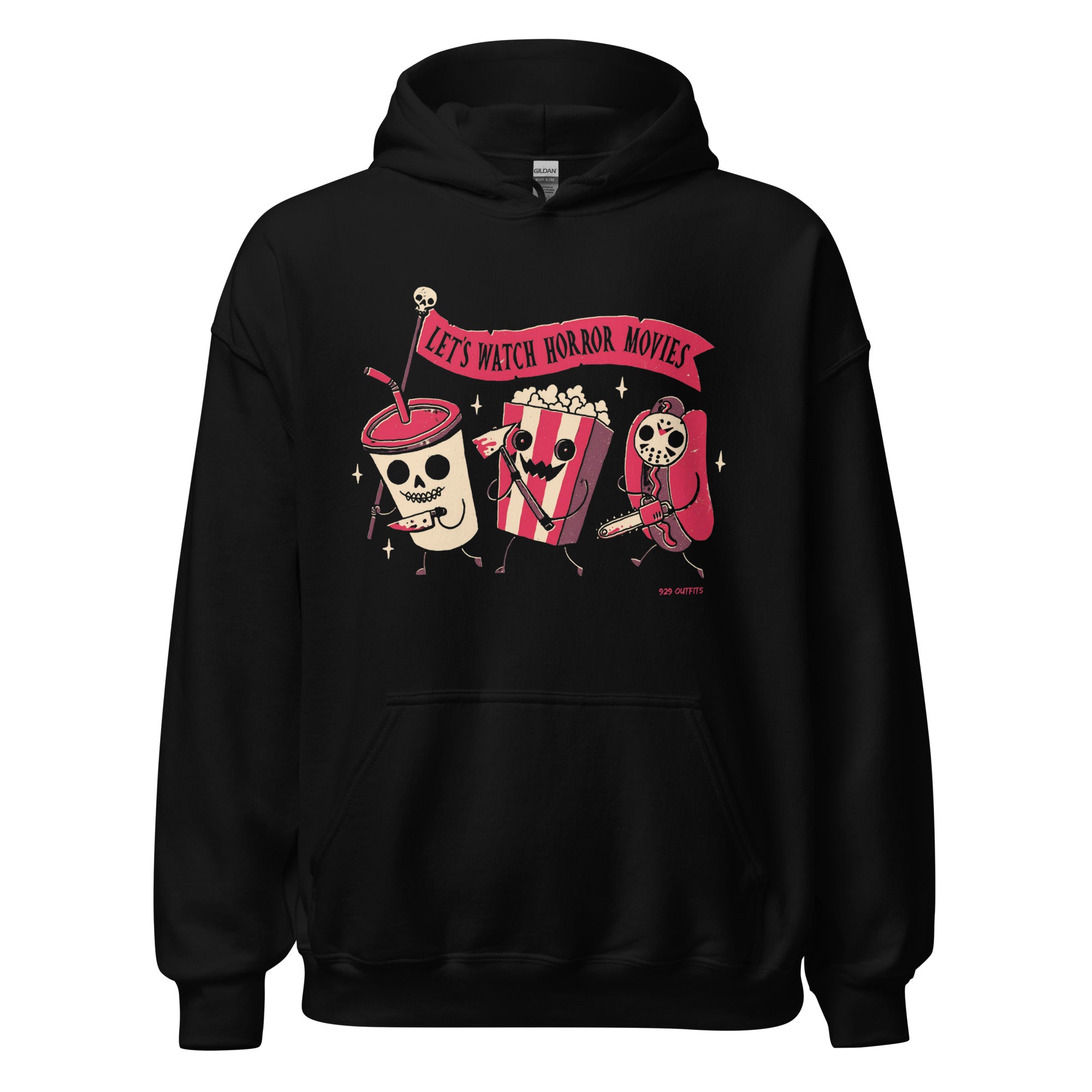 929™ Let's Watch Horror Movies Unisex Hoodie