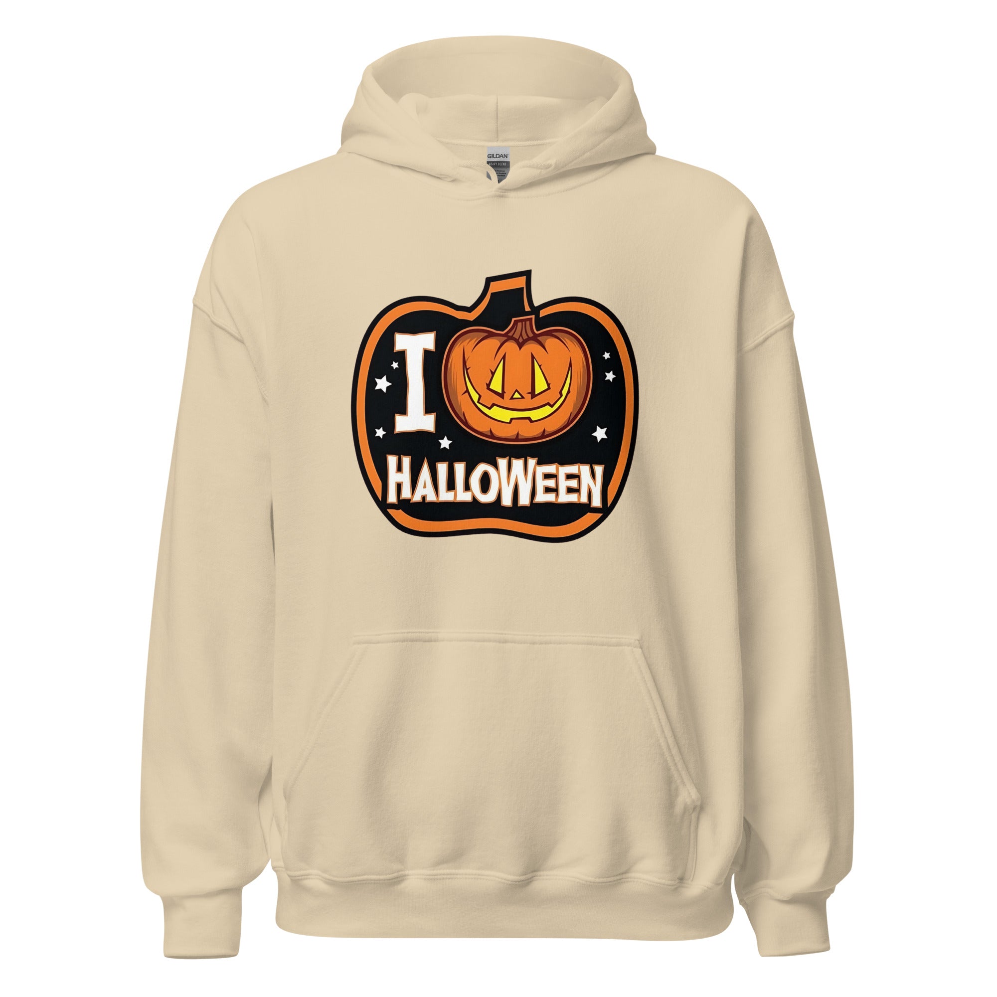 929™ I Love halloween Pumpkin Art Unisex Hoodie