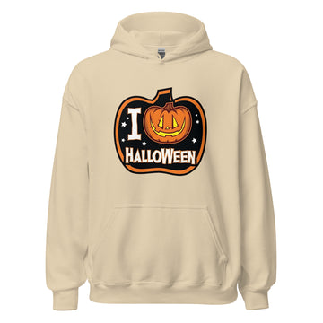 929™ I Love halloween Pumpkin Art Unisex Hoodie