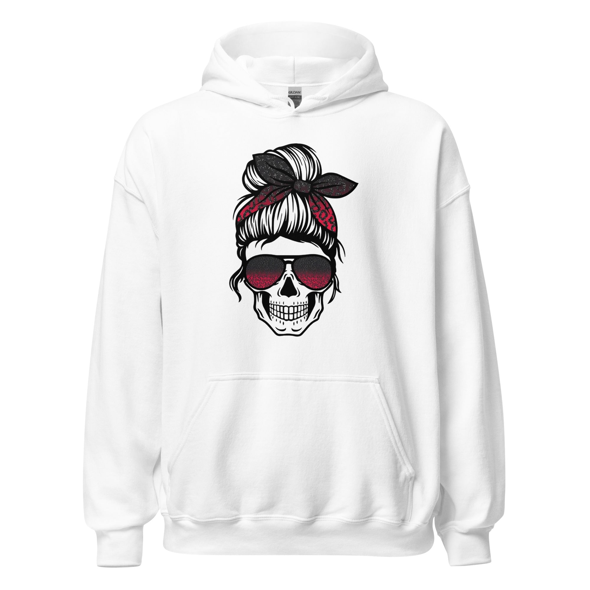 929™ Halloween Skull With Shades Unisex Hoodie