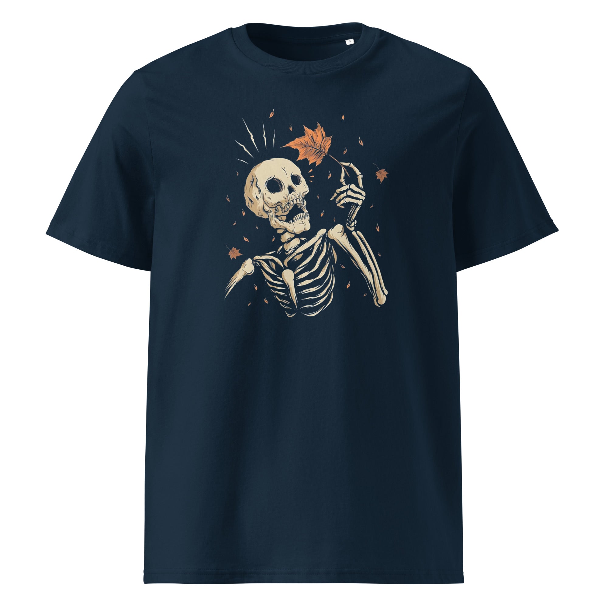 929™ Halloween Fall Skeleton Unisex organic cotton t-shirt