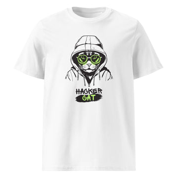 929™ Hacker Cat Men Cotton T-shirt