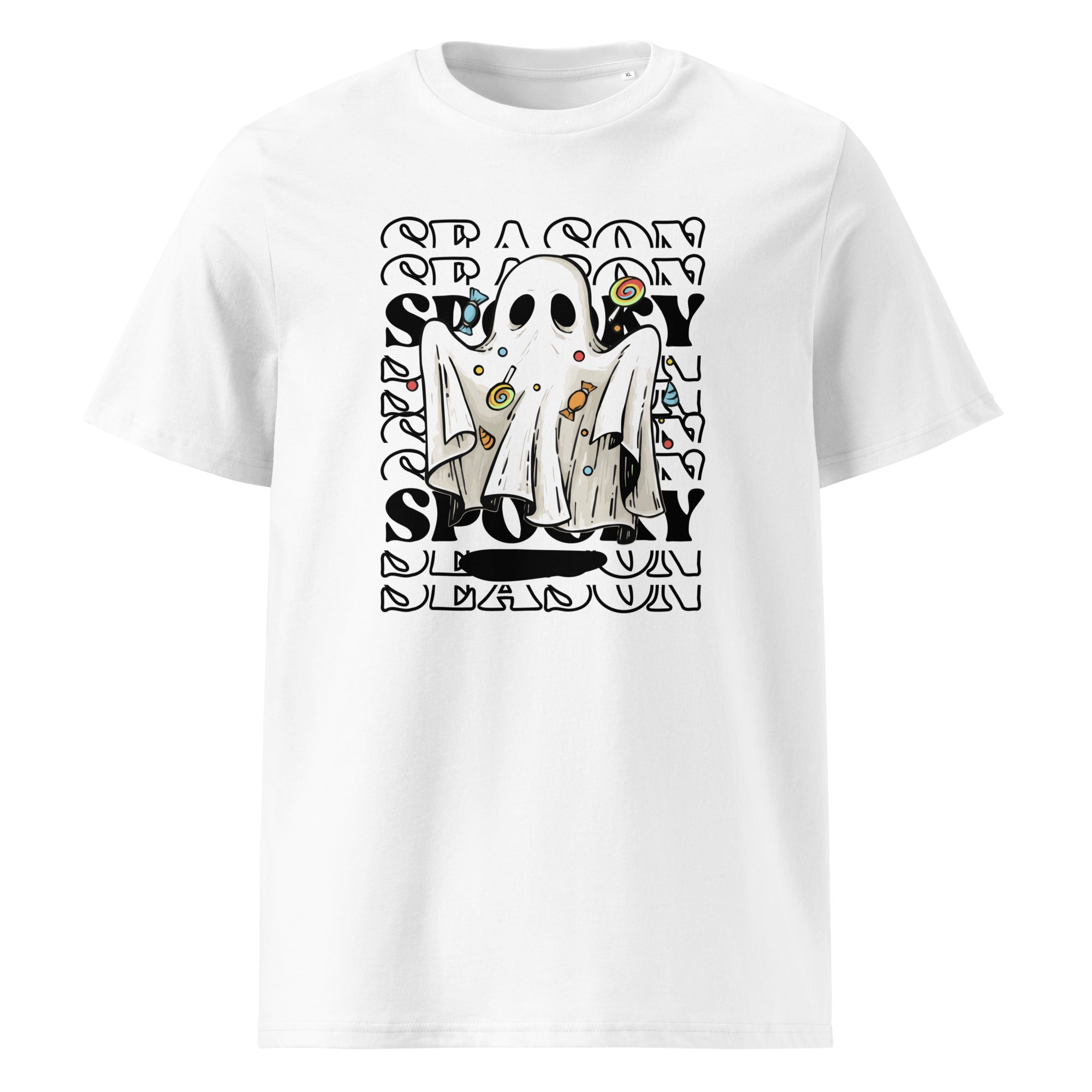 929™ Spooky ghost Men Cotton T-shirt