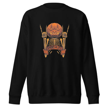 929™ Halloween Skeleton Design Unisex Premium Sweatshirt