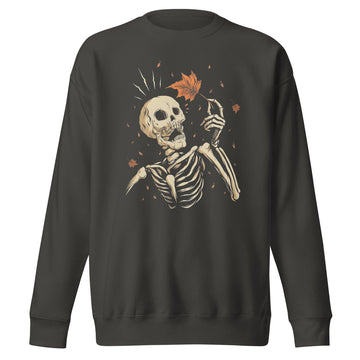 929™ Halloween Fall Skeleton Unisex Premium Sweatshirt