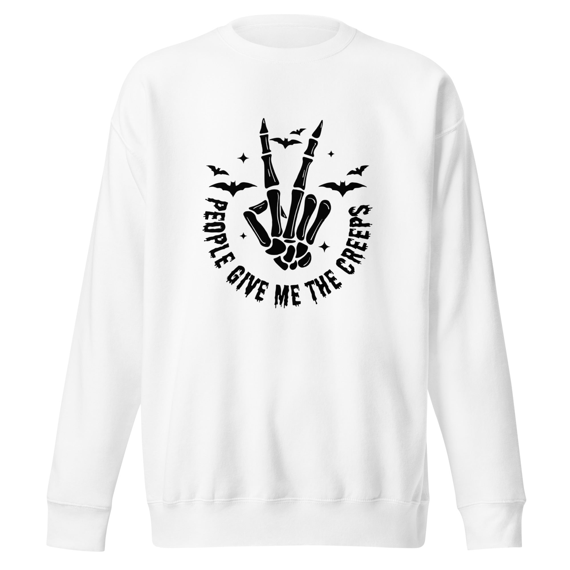 929™ People Give Me Creeps Unisex Premium Sweatshirt