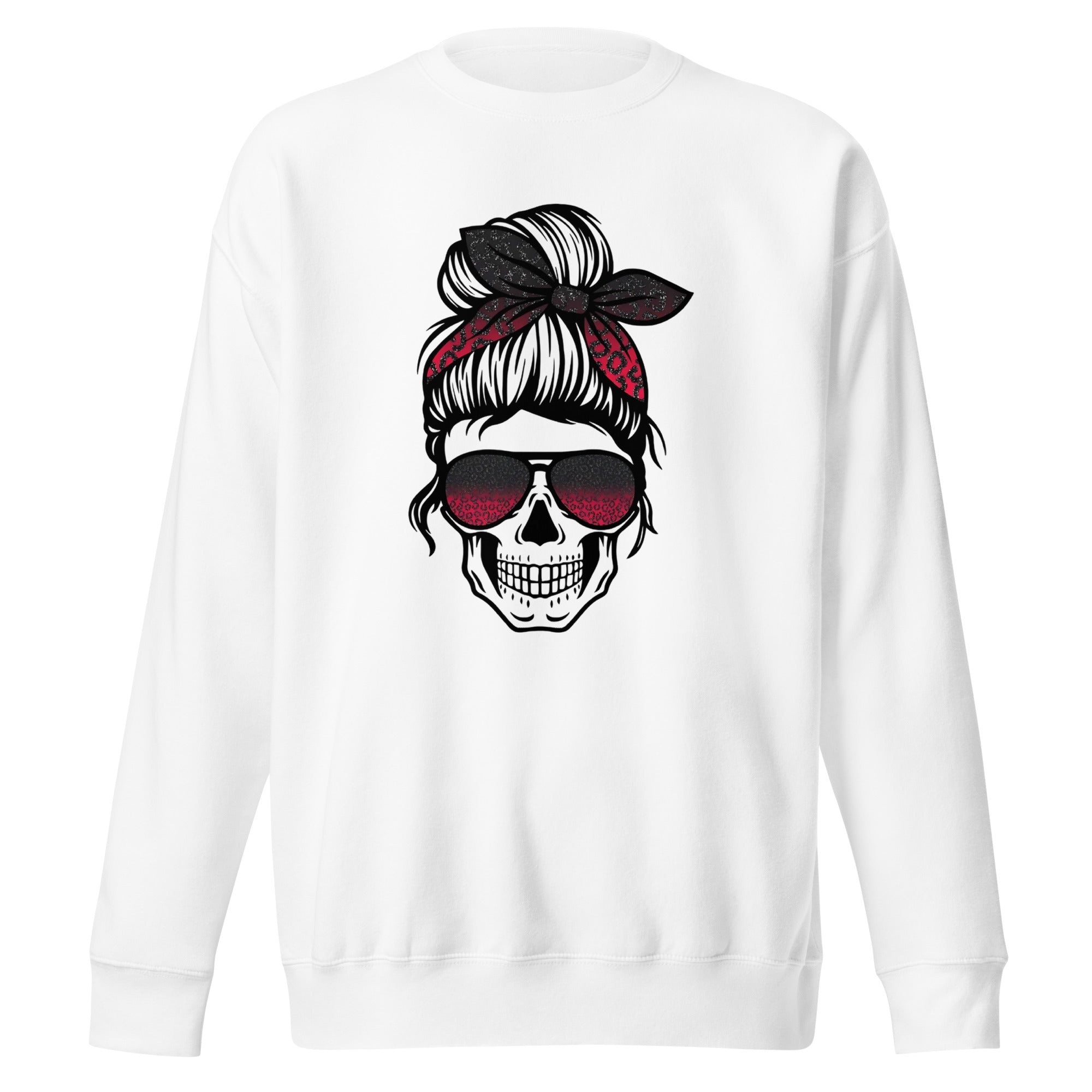 929™ Halloween Skull With Shades Unisex Premium Sweatshirt