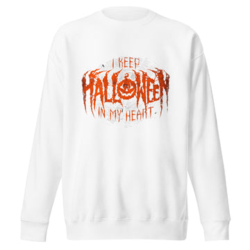 929™ I Keep Halloween In My Heart Unisex Premium Sweatshirt